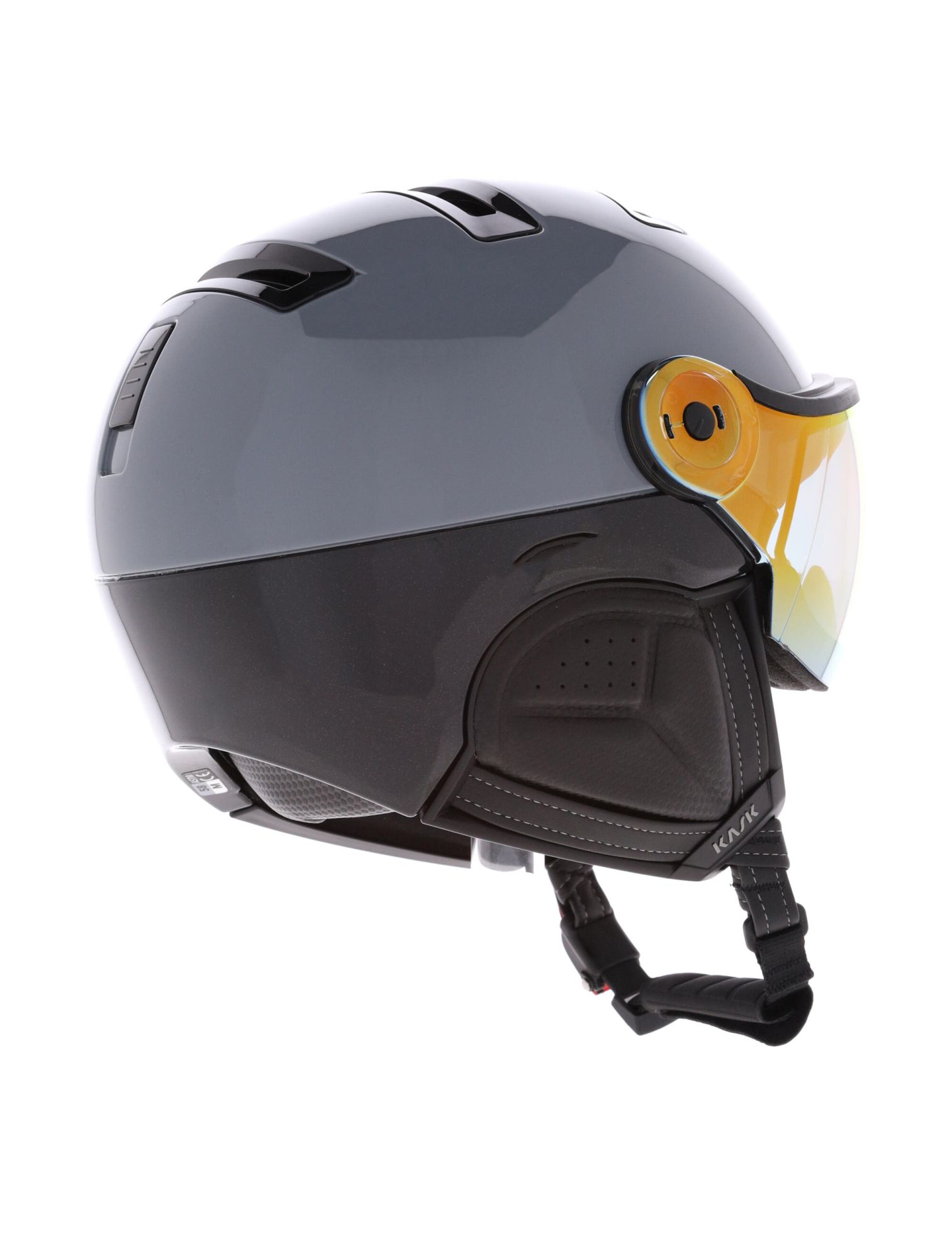 Kask Piuma R Montecarlo Skihelm Met Vizier Unisex Grey Grijs SkiWebShop