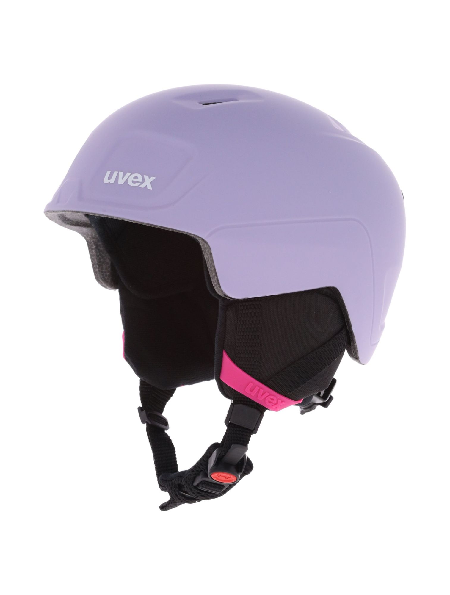 Uvex Heyya Pro Race Skihelm Unisex Cool Lavender Pink Matt Paars