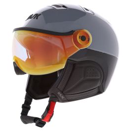 Kask Piuma R Montecarlo Skihelm Met Vizier Unisex Grey Grijs SkiWebShop