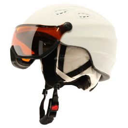 Alpina Grap Visor Hm Skihelm Met Vizier Unisex Matt Wit