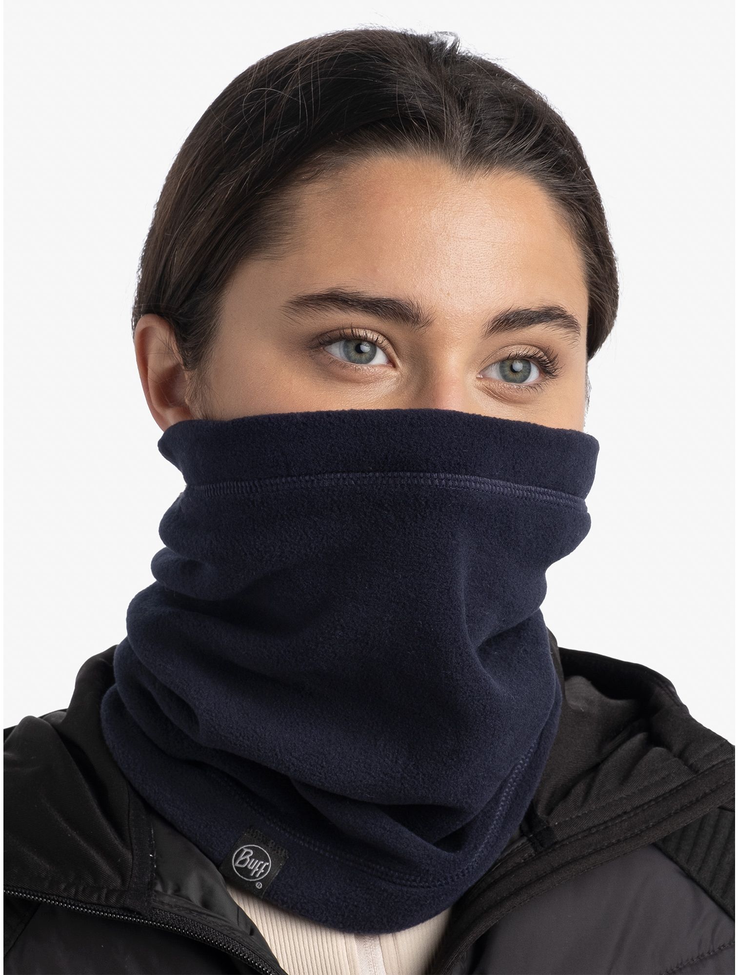 Buff Polar Neck Warmer Sjaal Unisex Dark Navy Blauw Skiwebshop