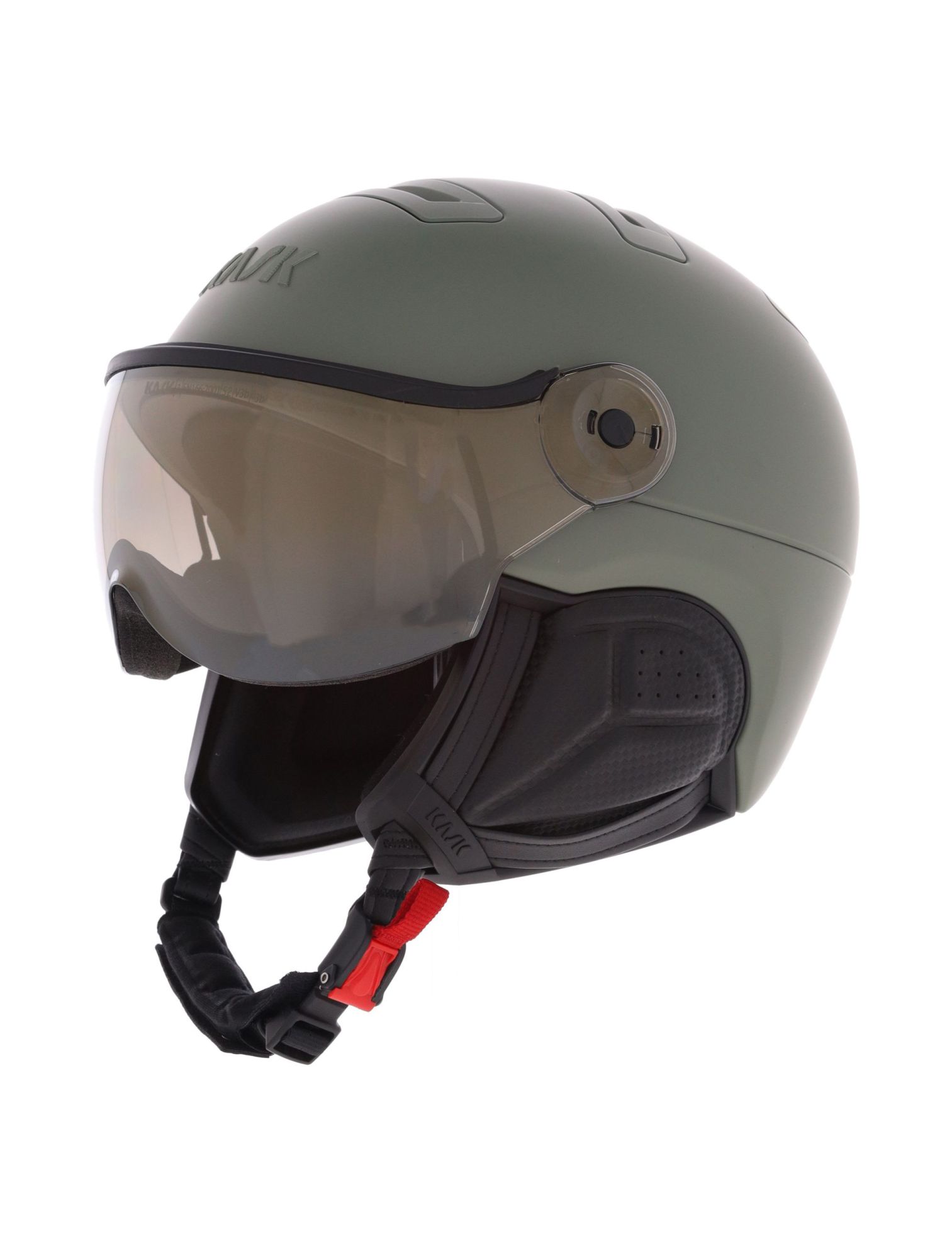 Kask Piuma R Shadow Skihelm Met Vizier Unisex Sage Groen Skiwebshop