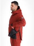 Miniatuur 1080, Drake-T winter anorak heren Burgundy rood 