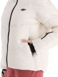 Miniatuur 4F, Down Jacket  F277 donsjas dames Off White wit 