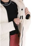 Miniatuur 4F, Down Jacket  F277 donsjas dames Off White wit 