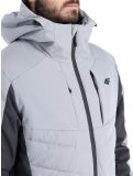 Miniatuur 4F, Down Jacket  M278 AD Midlayer (Dons) jas heren Grey Grijs 