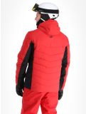 Miniatuur 4F, Down Jacket  M278 donsjas heren Red rood, zwart 