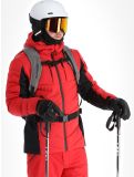 Miniatuur 4F, Down Jacket  M278 donsjas heren Red rood, zwart 