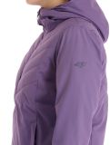 Miniatuur 4F, Jacket  F122 ski-jas dames Dark Violet paars 