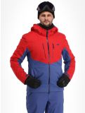 Miniatuur 4F, Technical Jacket  M284 AA Jas gevoerd heren Dark Red Blauw, Rood 