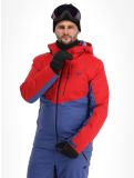 Miniatuur 4F, Technical Jacket  M284 AA Jas gevoerd heren Dark Red Blauw, Rood 