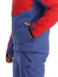 Miniatuur 4F, Technical Jacket  M284 AA Jas gevoerd heren Dark Red Blauw, Rood 