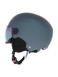 Miniatuur Alpina, Arber Visor Q Lite skihelm met vizier unisex matt petrol groen 