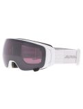 Miniatuur Alpina, Double Jack Mag Q PA Goggles extra lens unisex White Gloss Wit 