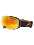 Miniatuur Alpina, Granby Q-lite PA Goggles unisex Black Gold Matt Zwart 