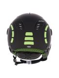 Miniatuur Alpina, Jump 2.0 Hm skihelm met vizier unisex Matt Lime groen, zwart 