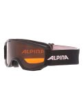 Miniatuur Alpina, Piney PA Goggles kinderen Black-Rose Matt Roze, Zwart 