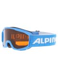 Miniatuur Alpina, Piney PA Goggles kinderen Blue Matt Blauw 