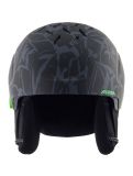 Miniatuur Alpina, Pizi skihelm kinderen Black Green Camo Matt groen 