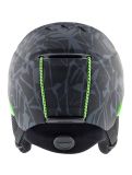 Miniatuur Alpina, Pizi skihelm kinderen Black Green Camo Matt groen 