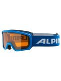 Miniatuur Alpina, Scarabeo Jr. skibril kinderen Light Blue Matt blauw 