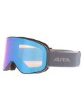 Miniatuur Alpina, Slope Q-Lite skibril unisex Black Dirtblue Matt blauw 