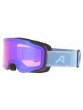 Miniatuur Alpina, Taos Q-Lite PA Goggles unisex Black Smoke Blue Matt Blauw 