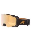 Miniatuur Alpina, Taos Q PA Goggles unisex Black Gold Matt Goud, Zwart 