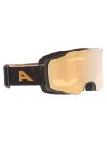 Miniatuur Alpina, Taos Q PA Goggles unisex Black Gold Matt Goud, Zwart 