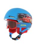 Miniatuur Alpina, Zupo Disney Set skihelm kinderen Cars Matt blauw 