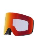 Miniatuur Aphex, Oxia skibril extra lens unisex Matt Black - Revo Red Lens rood, zwart 