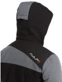 Miniatuur Aulp, Nobel softshell ski-jas heren Grey grijs, zwart 