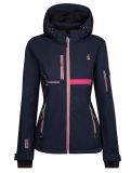 Miniatuur Aulp, Vespa softshell ski-jas dames Navy blauw 