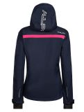 Miniatuur Aulp, Vespa softshell ski-jas dames Navy blauw 