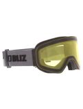 Miniatuur Bliz, Flow skibril unisex Matte Black - Brown w Gold Multi zwart 