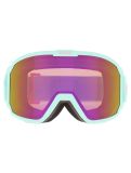 Miniatuur Bliz, Rave skibril unisex Matte Mint - Brown w Pink Multi groen 