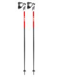 Miniatuur Leki, Bold S skistokken unisex Dark Anthracite / Bright Red / White grijs, rood, wit 