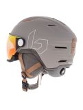 Miniatuur Bollé, Eco V-Atmos skihelm met vizier unisex Oatmeal Matte - Photochromic Blue beige 