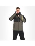 Miniatuur Brunotti, Flynn-S Mens Snowjacket ski-jas heren pine Grijs