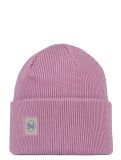 Miniatuur Buff, Crossknit Beanie muts unisex Camelia roze 