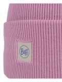 Miniatuur Buff, Crossknit Beanie muts unisex Camelia roze 