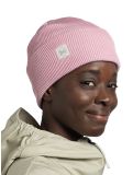 Miniatuur Buff, Crossknit Beanie muts unisex Camelia roze 