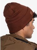 Miniatuur Buff, Merino Heavyweight Beanie muts unisex Solid Sienna bruin 