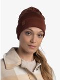 Miniatuur Buff, Merino Heavyweight Beanie muts unisex Solid Sienna bruin 