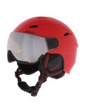 Miniatuur Cairn, Impulse Visor skihelm met vizier unisex Mat Magenta roze 