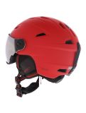 Miniatuur Cairn, Impulse Visor skihelm met vizier unisex Mat Magenta roze 