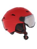 Miniatuur Cairn, Impulse Visor skihelm met vizier unisex Mat Magenta roze 