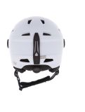 Miniatuur Cairn, Impulse Visor skihelm met vizier unisex Mat White wit 