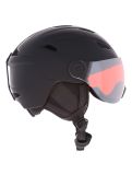 Miniatuur Cairn, Impulse Visor skihelm met vizier unisex Mat Black zwart 