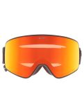 Miniatuur Cairn, Magnitude skibril extra lens unisex Mat Black Orange oranje, zwart 